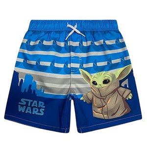 Star Wars Mandalorian The Child Boys Swim Trunks